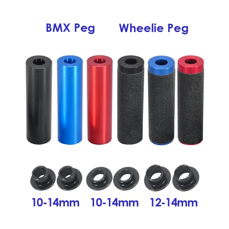 Funsea Bike Peg Wheelie Big BMX Cruiser пеги из алюминия 110 мм