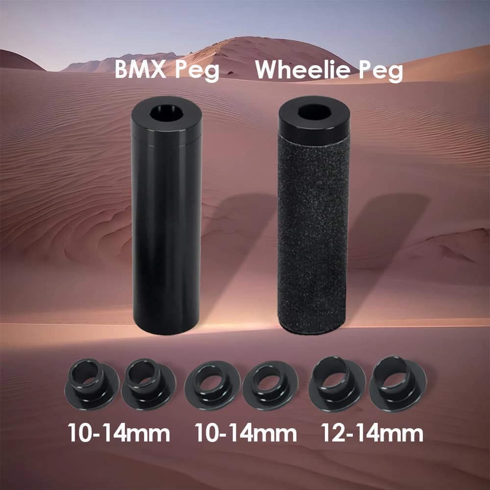 Funsea Bike Peg Wheelie Big BMX Cruiser пеги из алюминия 110 мм