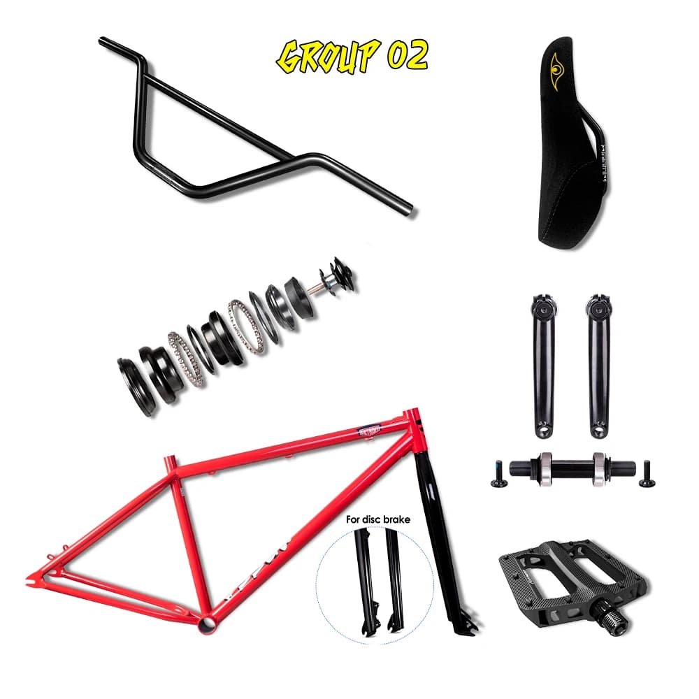 Велосипед Funsea 29er Stunt Wheelie Bike 1020 Steel красный