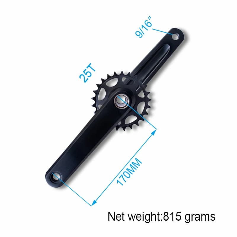 Шатуны Funsea для BMX и MTB 170 мм 25T/28T