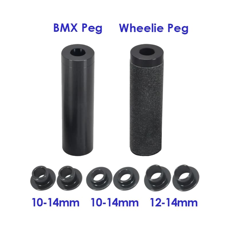 Funsea Bike Peg Wheelie Big BMX Cruiser пеги из алюминия 110 мм