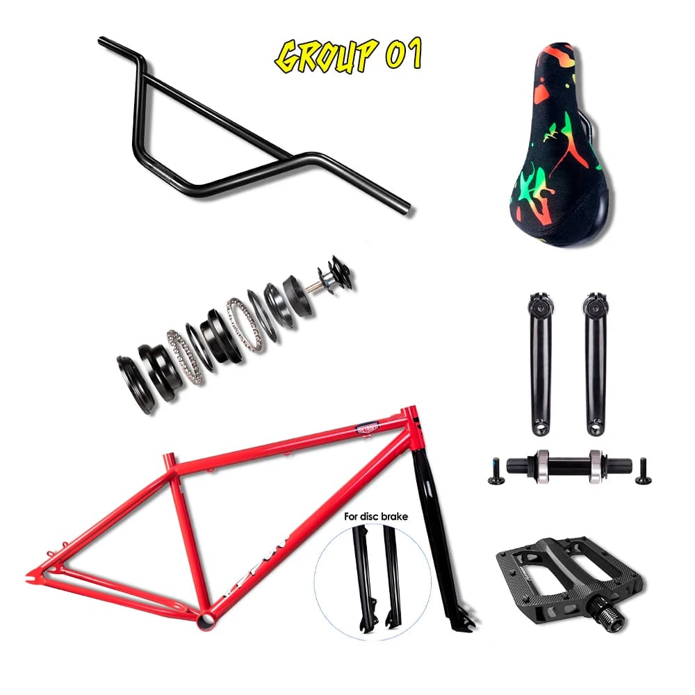 Велосипед Funsea 29er Stunt Wheelie Bike 1020 Steel красный