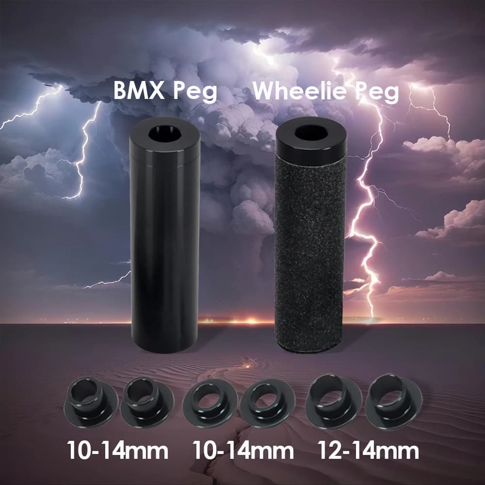 Funsea Bike Peg Wheelie Big BMX Cruiser пеги из алюминия 110 мм